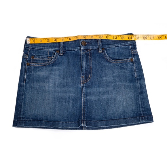 7 For All Mankind Denim Skirt - Picture 3 of 5